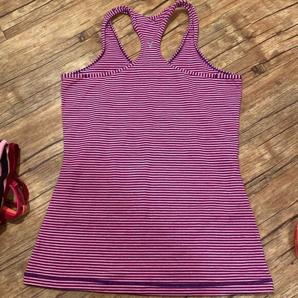Size 6 Raspberry Super Hype CRB Racerback Tank - Picture 4 of 4